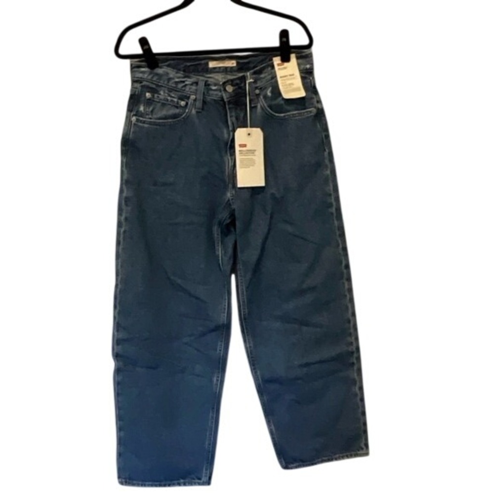 Levi's Men's Dark Blue Relaxed Fit Jeans